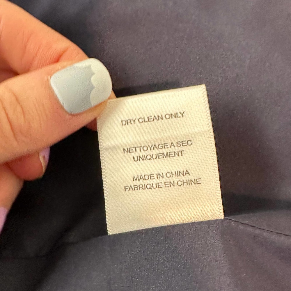 Equipment Anais Blazer Wool Blend Single Button Suit Jacket, Navy Blue - Picture 13 of 16